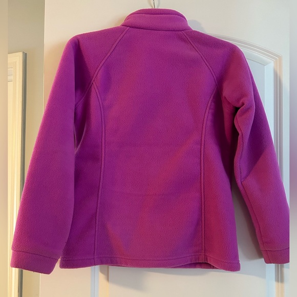 GIRLS Columbia fleece jacket SZ L - Picture 3 of 3